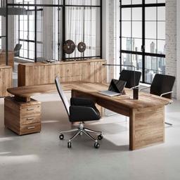 Mesa escritorio en L serie Neko de JGorbe - La Oficina Online